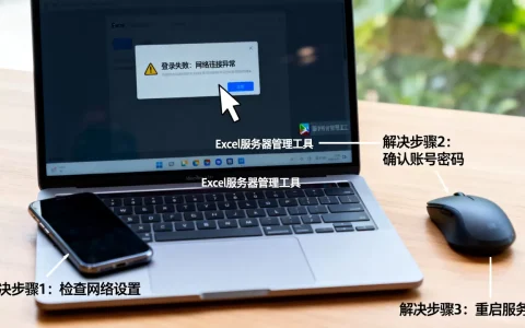Excel服务器为什么登录失败，怎么解决？