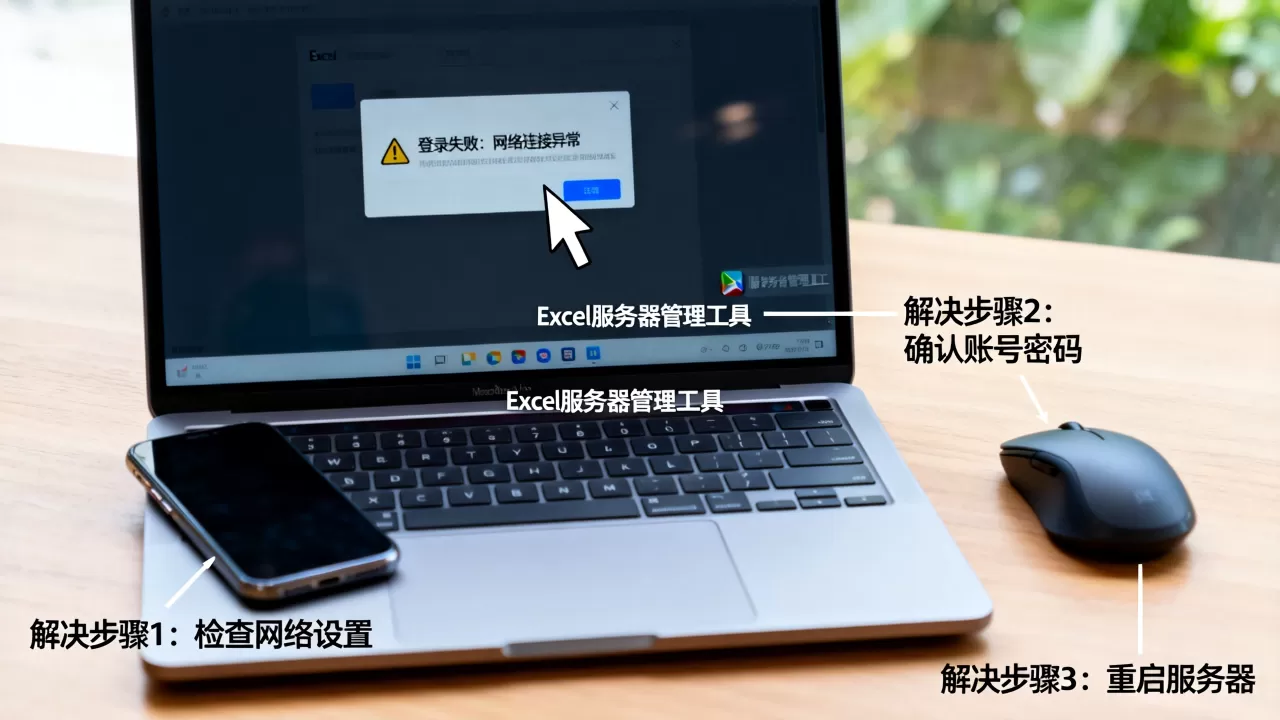Excel服务器为什么登录失败,怎么解决? Excel服务器为什么登录失败,怎么解决?