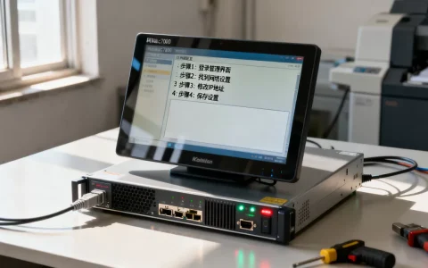 柯美c7000服务器ip怎么改？,网络配置详细步骤