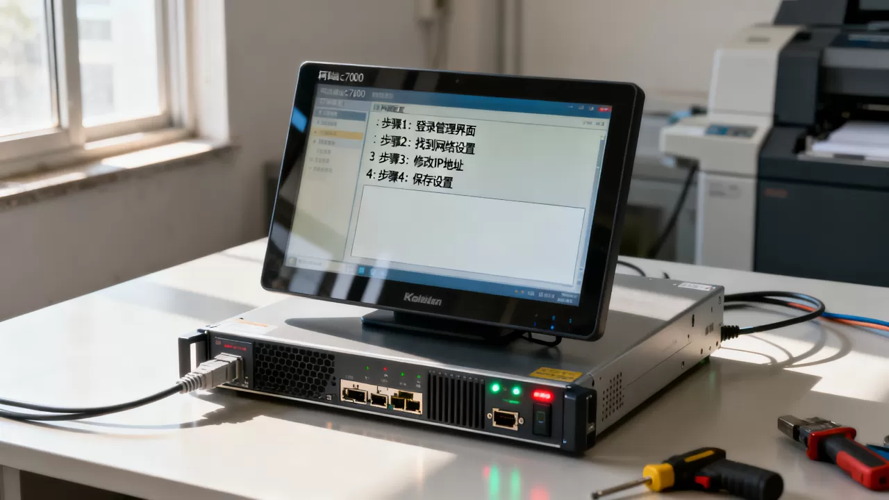 柯美c7000服务器ip怎么改?,网络配置详细步骤 柯美c7000服务器ip怎么改?,网络配置详细步骤