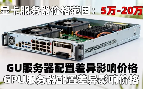 显卡服务器到底多少钱一台，GPU服务器价格一般多少钱？