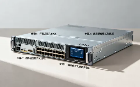 华为2288v5服务器如何格式化，有哪些步骤？