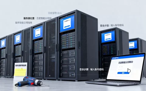 百度智能云服务器在哪找？怎么登录管理？