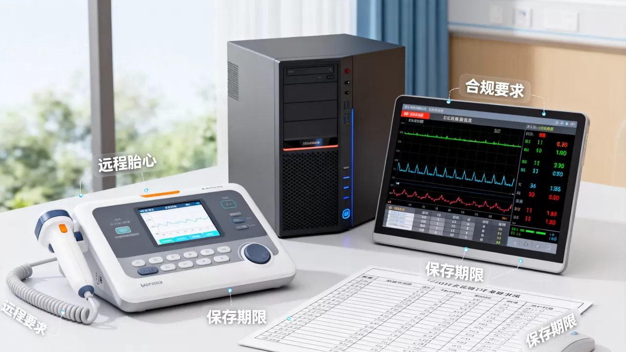 远程胎心监护数据连续存储有哪些合规要求,保存多久? 远程胎心监护数据连续存储有哪些合规要求,保存多久?