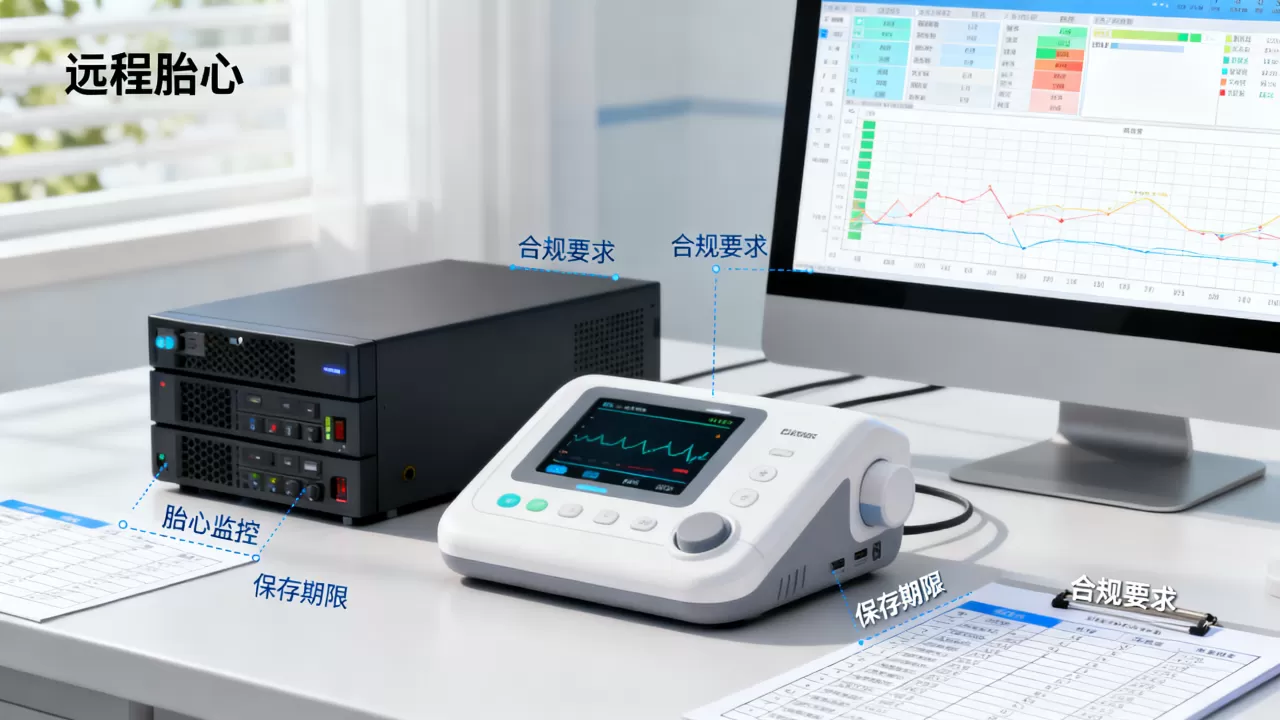 远程胎心监护数据连续存储有哪些合规要求,保存多久? 远程胎心监护数据连续存储有哪些合规要求,保存多久?