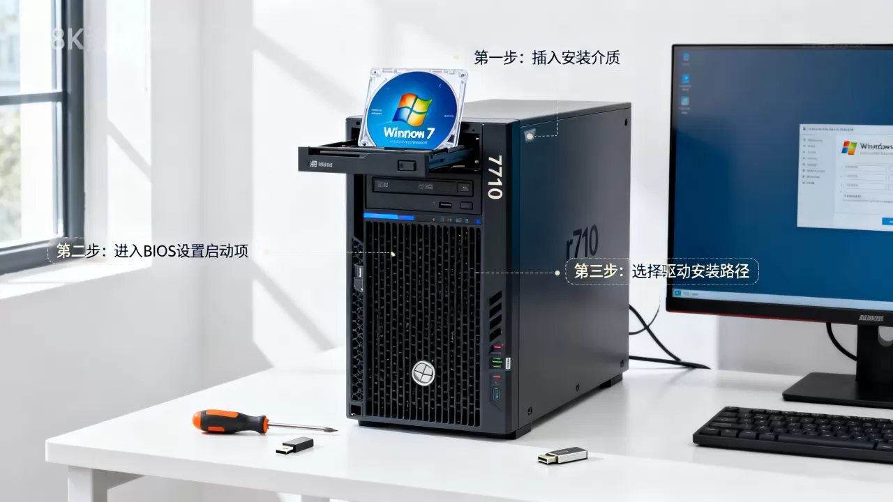 r710服务器装win7系统怎么操作?,驱动装不上怎么办? r710服务器装win7系统怎么操作?,驱动装不上怎么办?