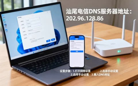 汕尾电信DNS服务器地址是多少，电信DNS怎么设置？