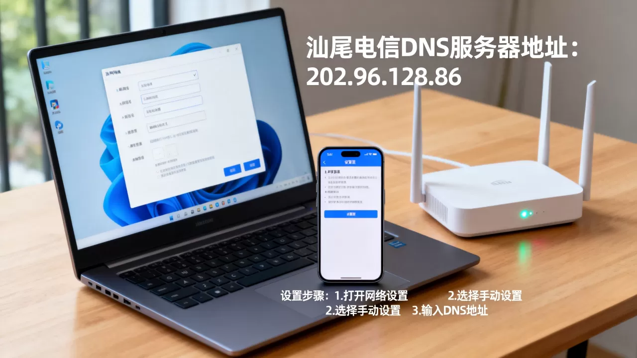 汕尾电信DNS服务器地址是多少,电信DNS怎么设置? 汕尾电信DNS服务器地址是多少,电信DNS怎么设置?