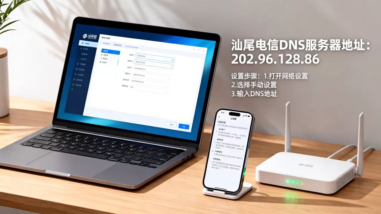 汕尾电信DNS服务器地址是多少,电信DNS怎么设置? 汕尾电信DNS服务器地址是多少,电信DNS怎么设置?