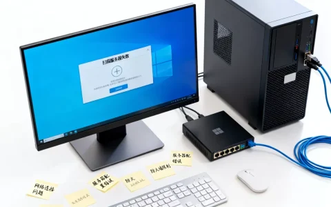 win10扫描服务器失败怎么办，是什么原因造成的？