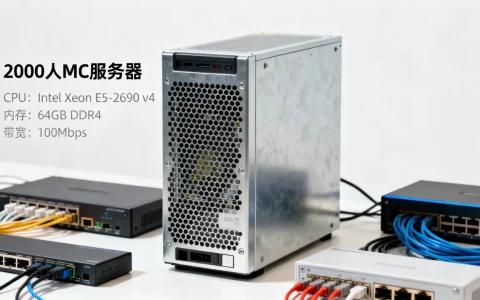 2000人MC服务器多少钱一个月，服务器配置怎么选？
