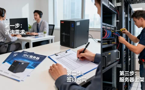 成都IDC服务器租用从咨询到上架需要什么流程，怎么做？