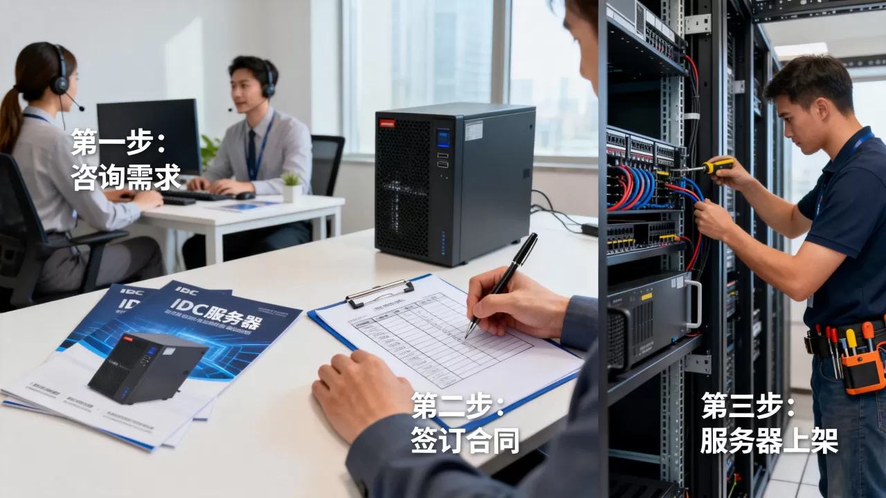 成都IDC服务器租用从咨询到上架需要什么流程,怎么做? 成都IDC服务器租用从咨询到上架需要什么流程,怎么做?