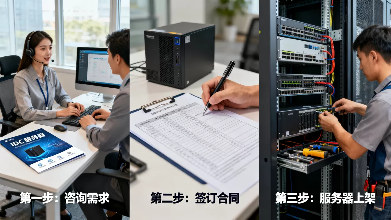 成都IDC服务器租用从咨询到上架需要什么流程,怎么做? 成都IDC服务器租用从咨询到上架需要什么流程,怎么做?
