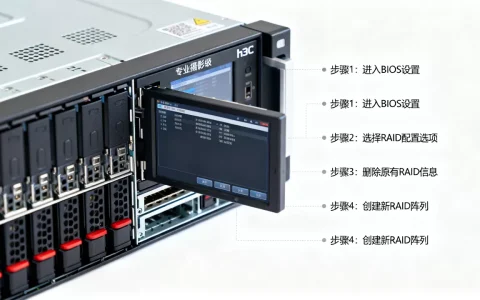 h3c服务器怎么格式化raid，具体步骤是什么？