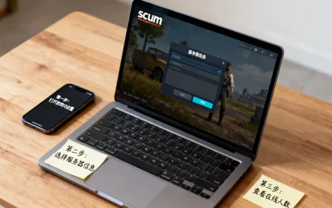 scum怎么查服务器在线人数，查询方法是什么？