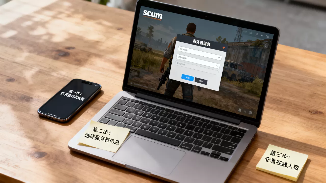 scum怎么查服务器在线人数,查询方法是什么? scum怎么查服务器在线人数,查询方法是什么?
