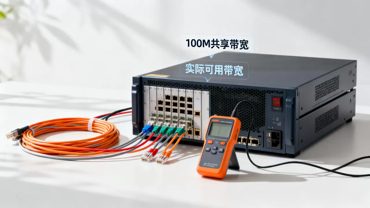服务器100M共享到底限制多少宽带,实际能用多少兆? 服务器100M共享到底限制多少宽带,实际能用多少兆?
