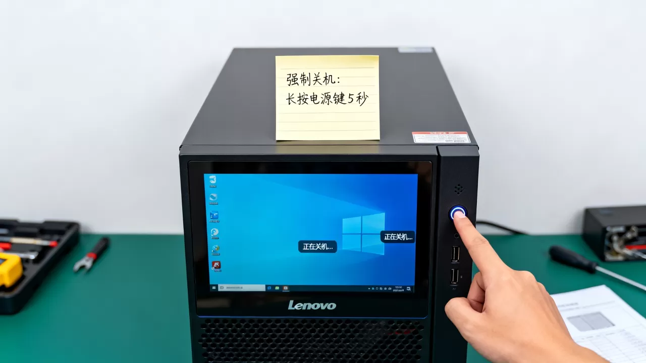 win10联想服务器关机不了咋回事,怎么强制关机? win10联想服务器关机不了咋回事,怎么强制关机?