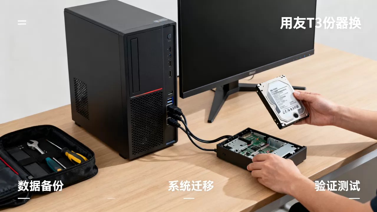 用友T3服务器换电脑怎么做,如何迁移数据? 用友T3服务器换电脑怎么做,如何迁移数据?