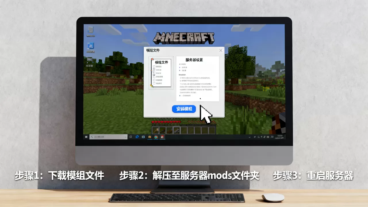 我的世界小游戏服务器怎么装模组?,服务器模组怎么装 我的世界小游戏服务器怎么装模组?,服务器模组怎么装