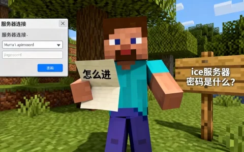 我的世界ice服务器密码是什么？,怎么进