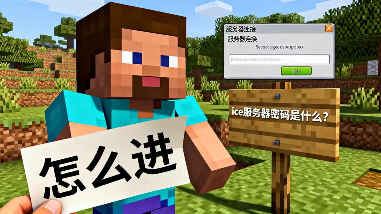 我的世界ice服务器密码是什么?,怎么进 我的世界ice服务器密码是什么?,怎么进