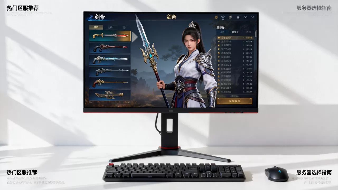 剑帝武器服务器怎么选,哪个区服人多好进? 剑帝武器服务器怎么选,哪个区服人多好进?