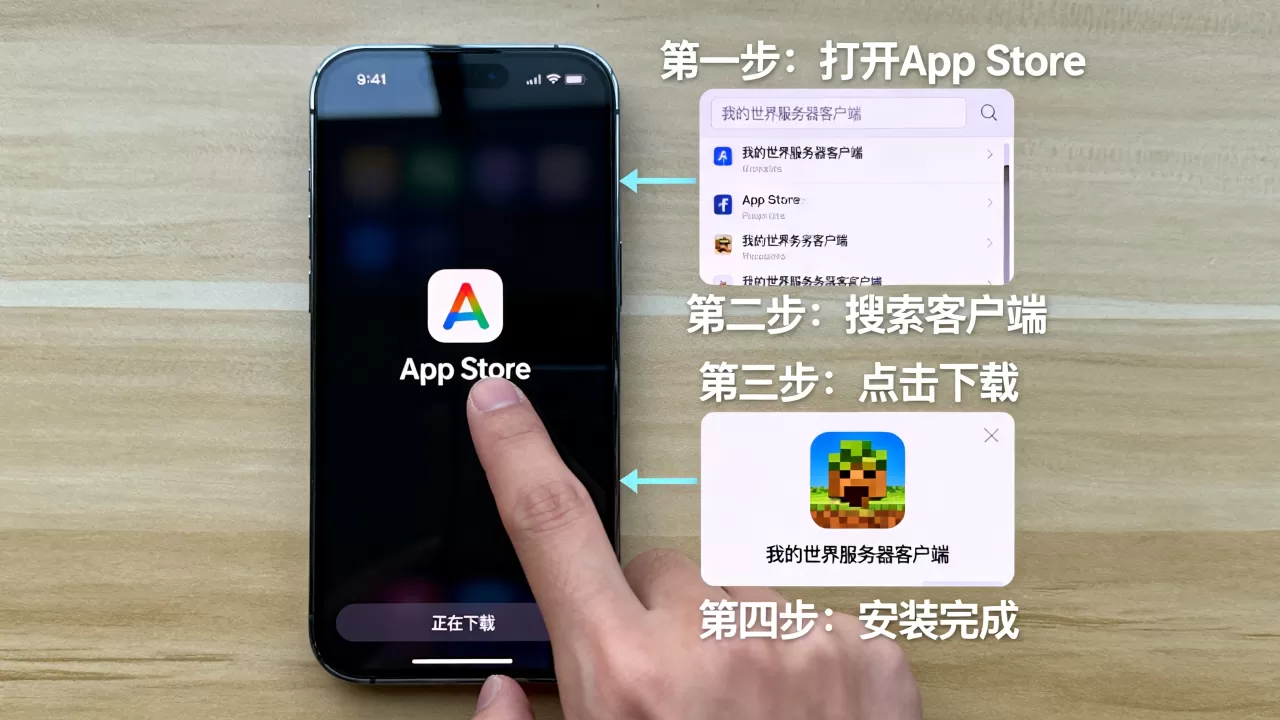 苹果手机怎么下载我的世界服务器客户端,具体步骤是什么? 苹果手机怎么下载我的世界服务器客户端,具体步骤是什么?