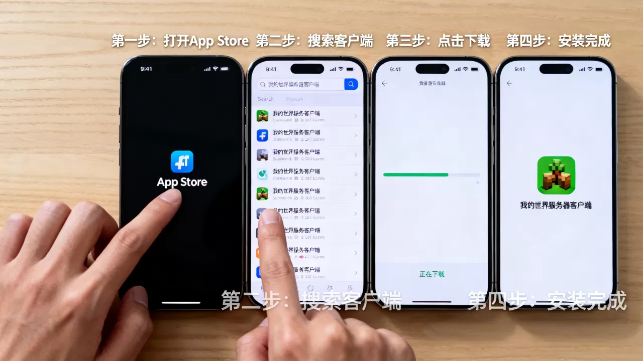 苹果手机怎么下载我的世界服务器客户端,具体步骤是什么? 苹果手机怎么下载我的世界服务器客户端,具体步骤是什么?