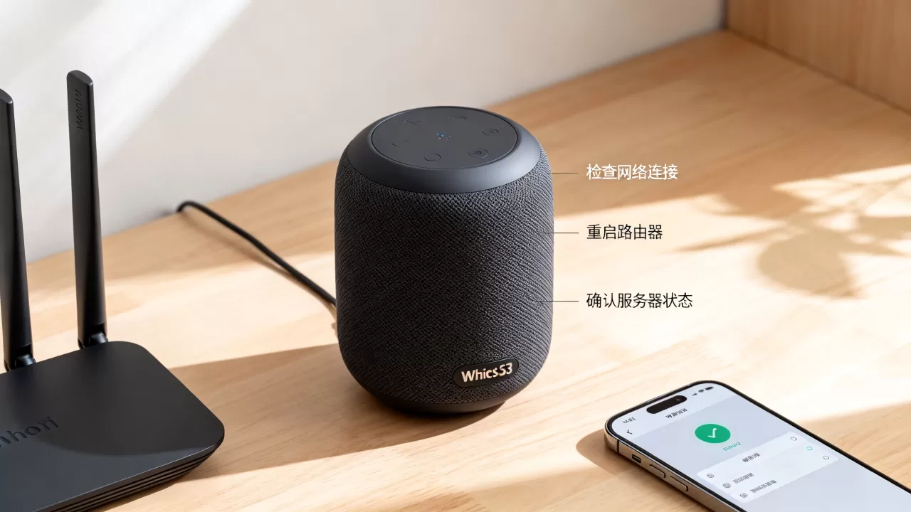 微信s3音响服务器断开怎么办,原因是什么? 微信s3音响服务器断开怎么办,原因是什么?