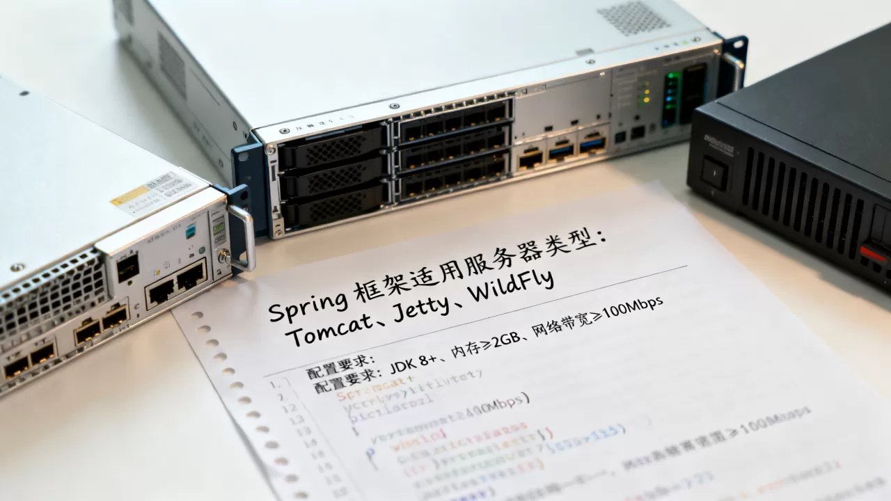 Spring框架适用于哪些服务器,需要什么配置? Spring框架适用于哪些服务器,需要什么配置?