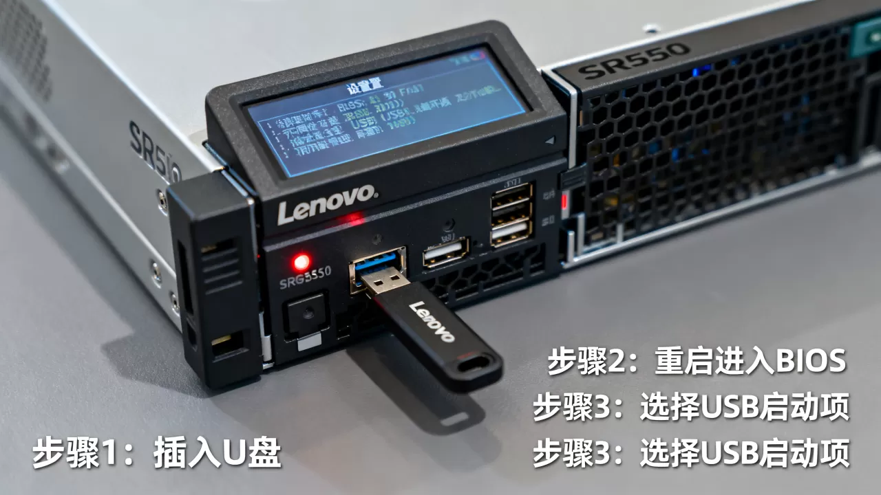 联想SR550服务器如何U盘启动?,设置步骤是什么? 联想SR550服务器如何U盘启动?,设置步骤是什么?