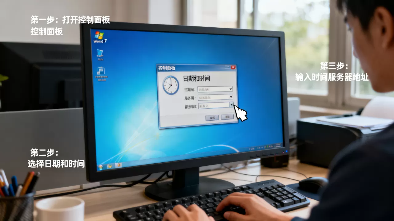 win7系统时间服务器怎么配置,详细步骤有哪些? win7系统时间服务器怎么配置,详细步骤有哪些?