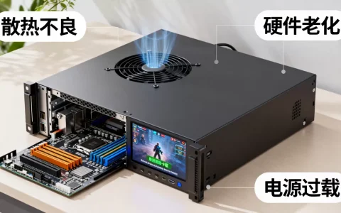 1U服务器玩游戏老死机是什么原因,怎么解决