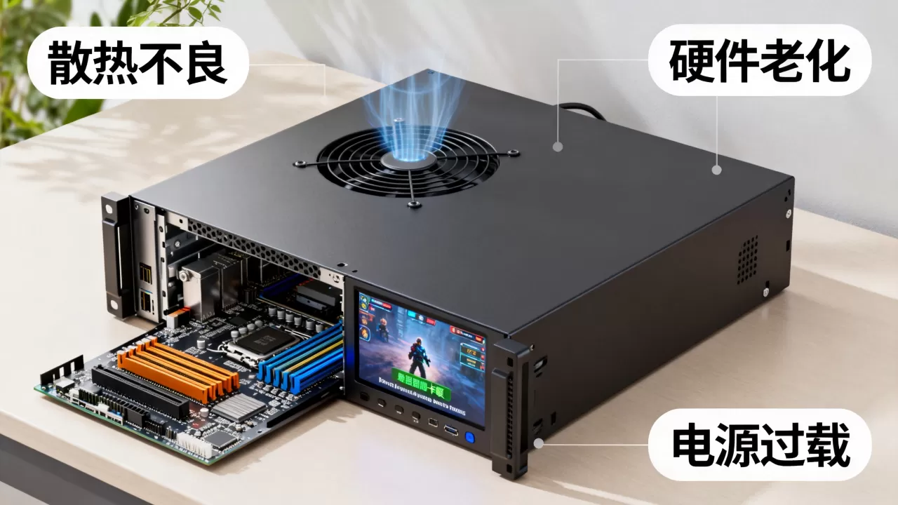 1U服务器玩游戏老死机是什么原因,怎么解决 1U服务器玩游戏老死机是什么原因,怎么解决