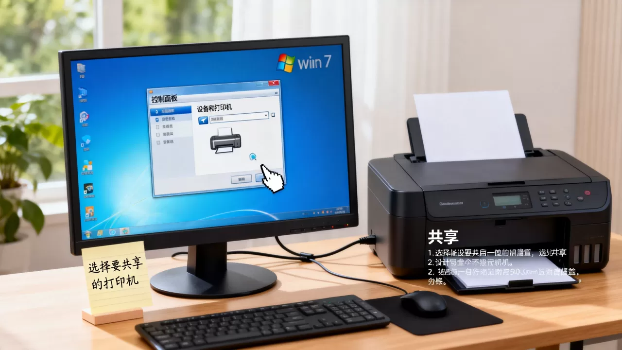 win7怎么共享到打印机服务器?,设置步骤是什么? win7怎么共享到打印机服务器?,设置步骤是什么?