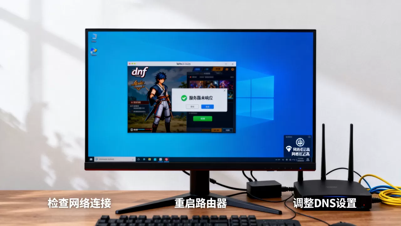 win10玩dnf服务器未响应怎么解决,dnf网络延迟高怎么办 win10玩dnf服务器未响应怎么解决,dnf网络延迟高怎么办
