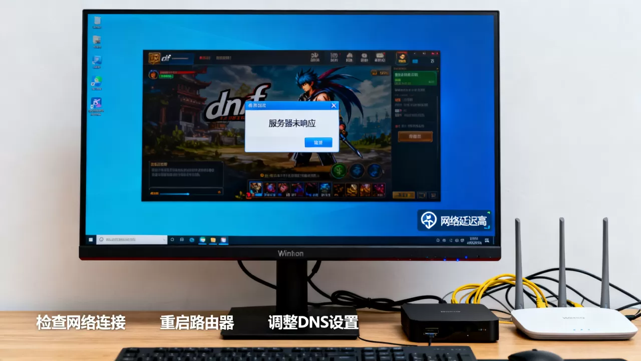 win10玩dnf服务器未响应怎么解决,dnf网络延迟高怎么办 win10玩dnf服务器未响应怎么解决,dnf网络延迟高怎么办