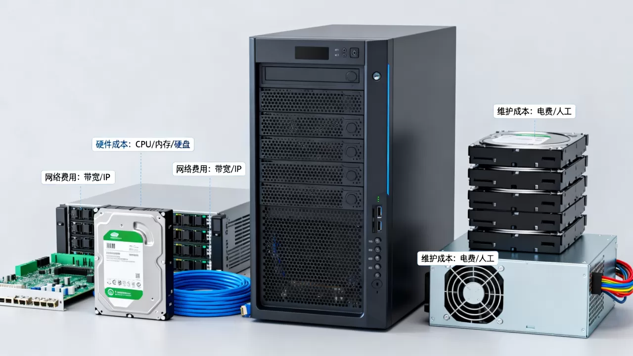 组建服务器成本到底要多少钱,自己搭建服务器费用怎么算? 组建服务器成本到底要多少钱,自己搭建服务器费用怎么算?