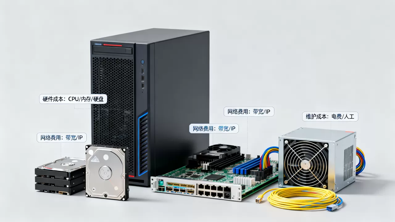 组建服务器成本到底要多少钱,自己搭建服务器费用怎么算? 组建服务器成本到底要多少钱,自己搭建服务器费用怎么算?
