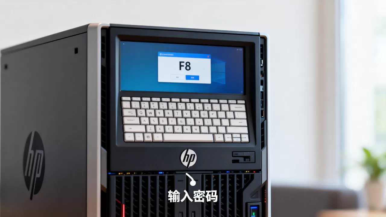 惠普服务器进f8为何要输密码,忘记密码怎么办 惠普服务器进f8为何要输密码,忘记密码怎么办