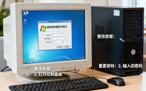XP系统如何更改服务器账号密码？,忘记密码怎么重置