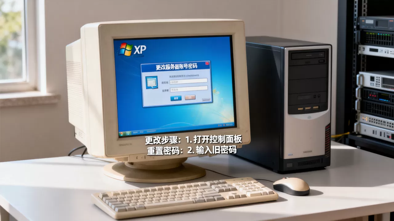 XP系统如何更改服务器账号密码?,忘记密码怎么重置 XP系统如何更改服务器账号密码?,忘记密码怎么重置