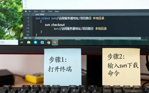 远程服务器上svn项目怎么保存到本地，svn下载命令是什么？