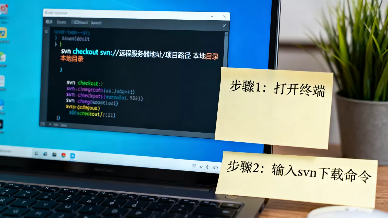 远程服务器上svn项目怎么保存到本地,svn下载命令是什么? 远程服务器上svn项目怎么保存到本地,svn下载命令是什么?