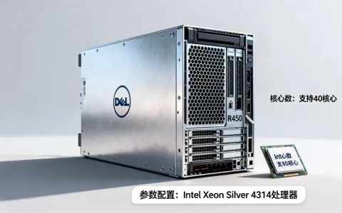 戴尔服务器R450支持多少核心，戴尔R450参数配置怎么样？