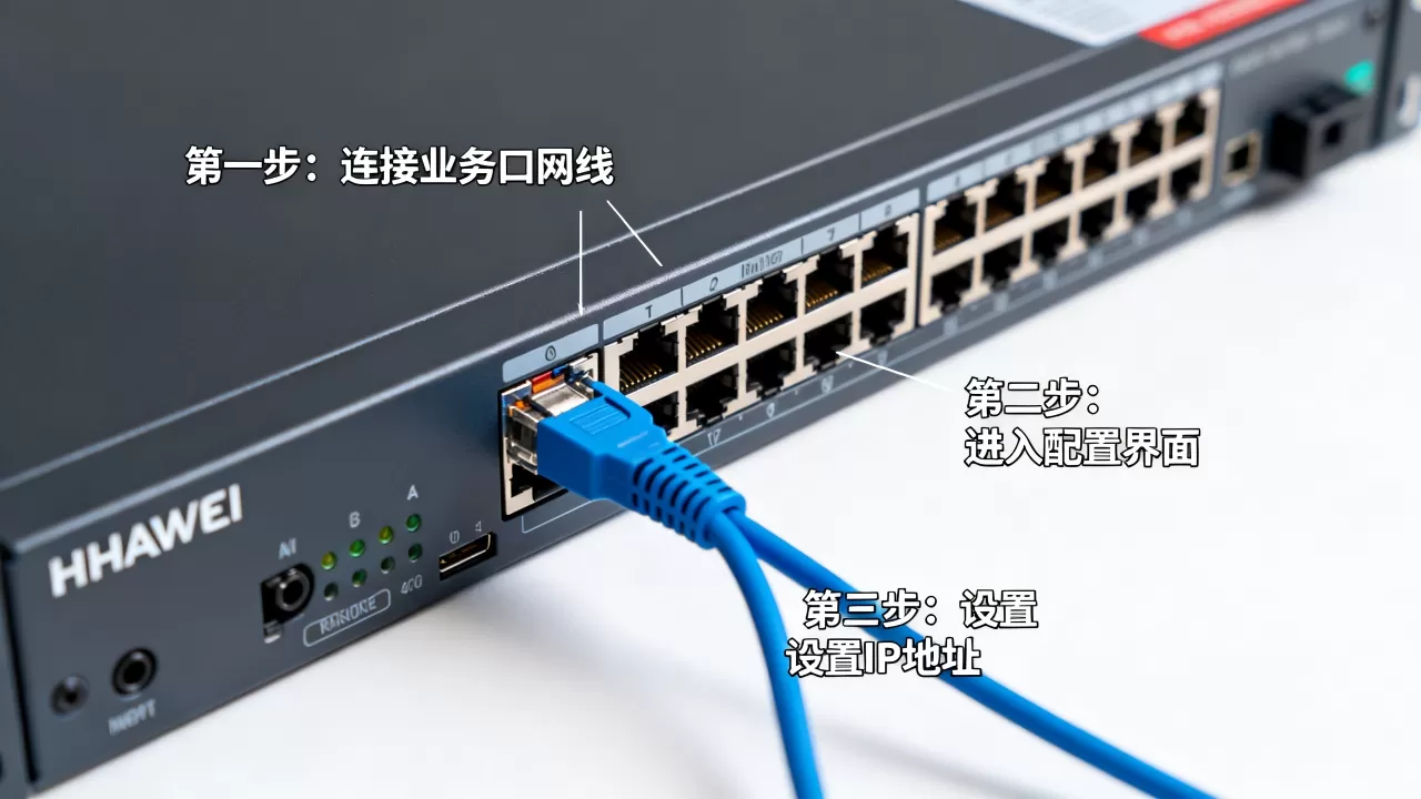 华为服务器业务口IP如何配置,具体操作步骤是什么 华为服务器业务口IP如何配置,具体操作步骤是什么