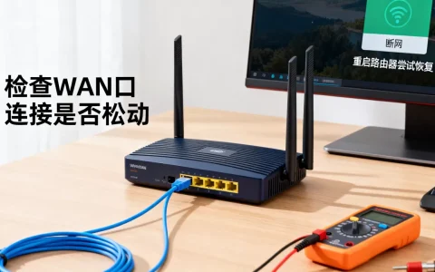 WAN口断开服务器无响应怎么弄，路由器断网怎么排查