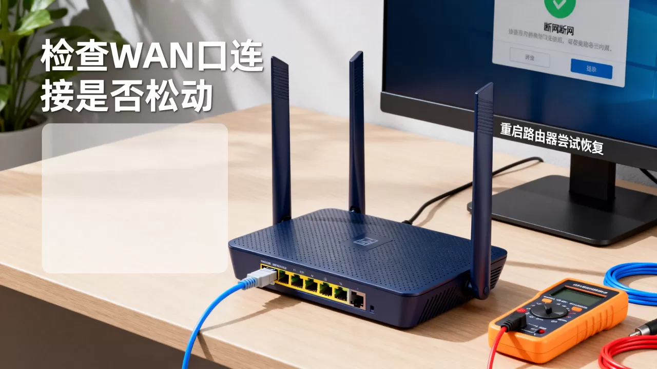 WAN口断开服务器无响应怎么弄,路由器断网怎么排查 WAN口断开服务器无响应怎么弄,路由器断网怎么排查